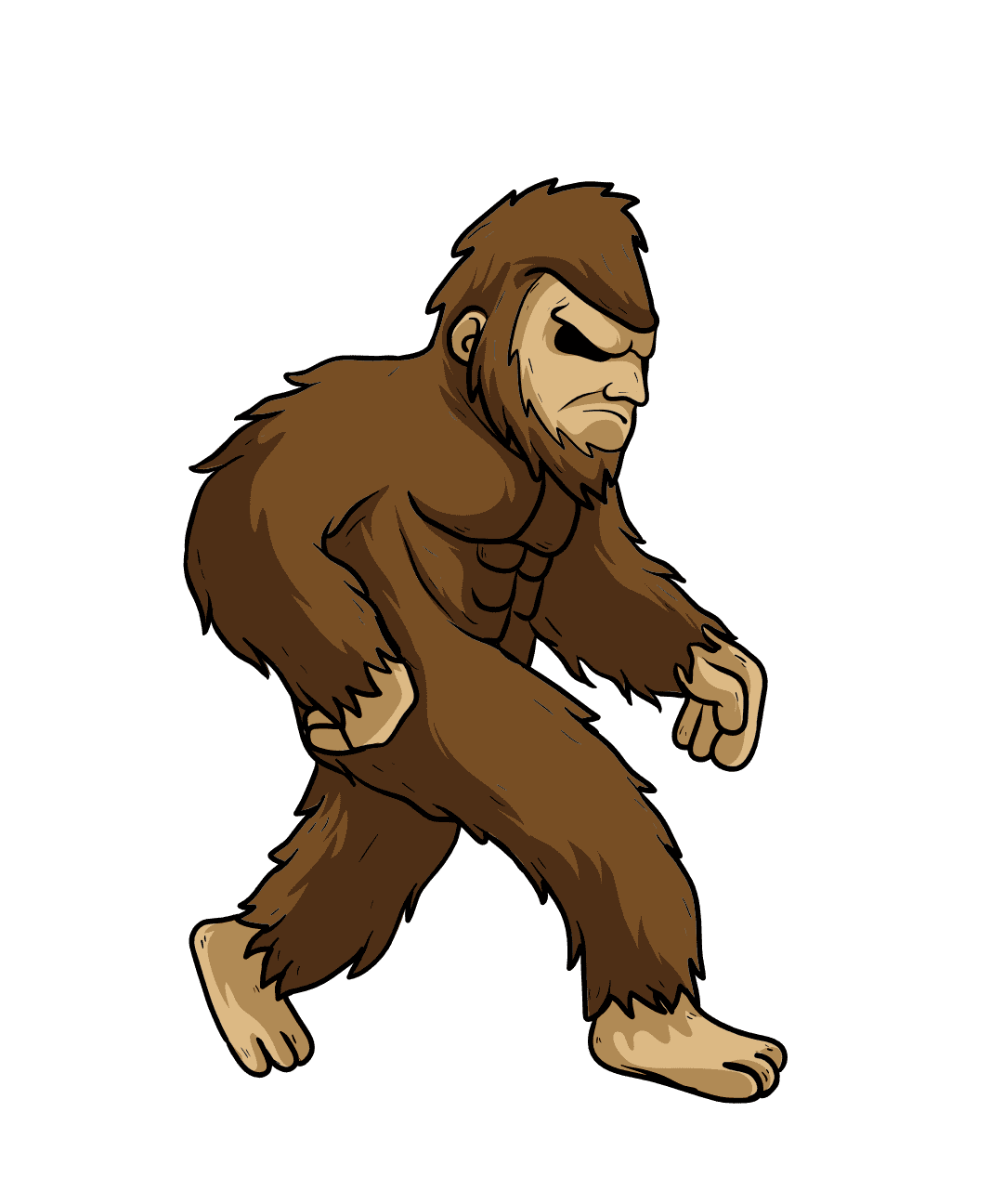 Big Foot PNG Isolated Image