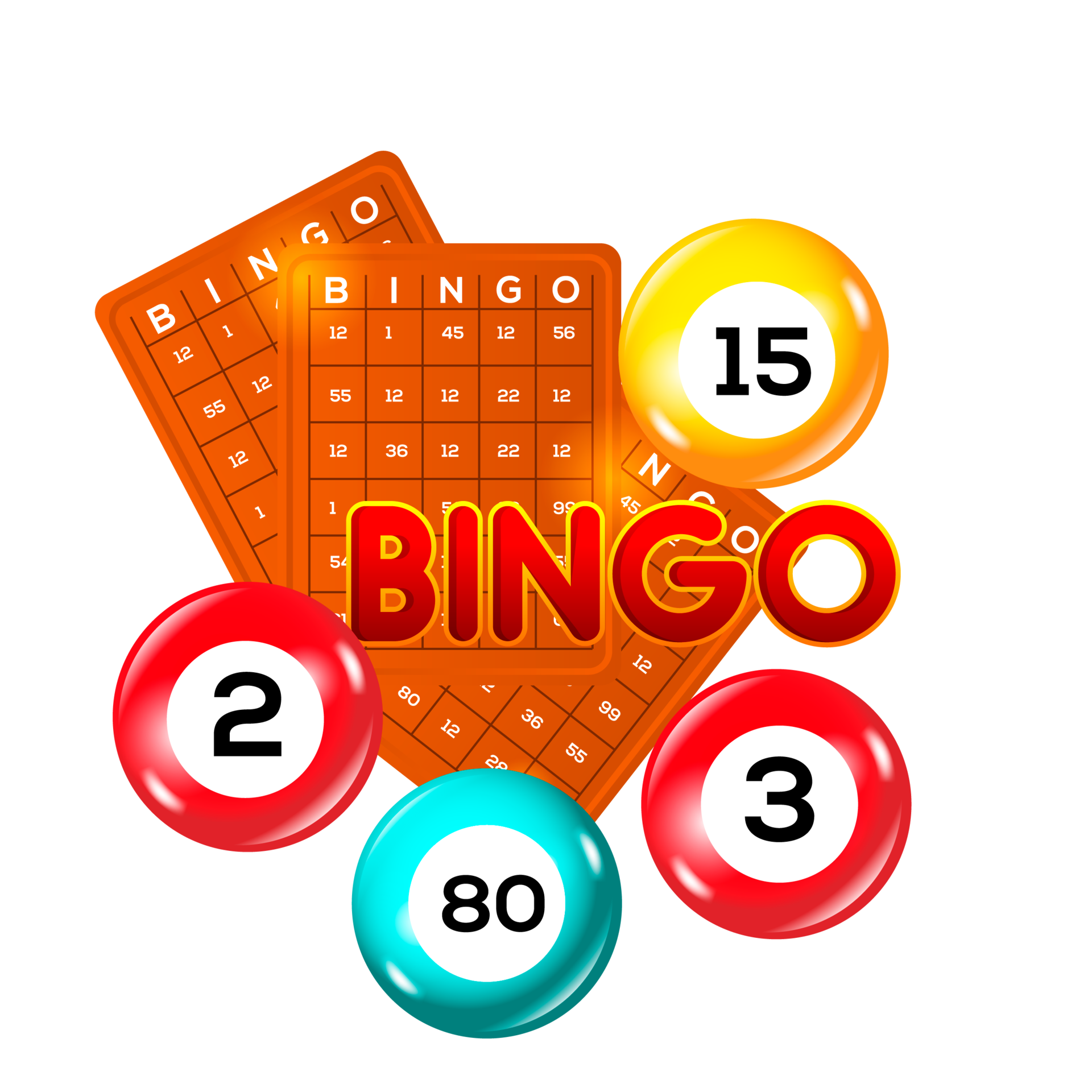 Bingo Card PNG HD Isolated