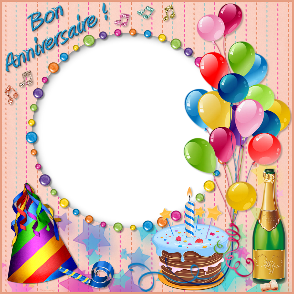 Birthday Frame PNG Free Download