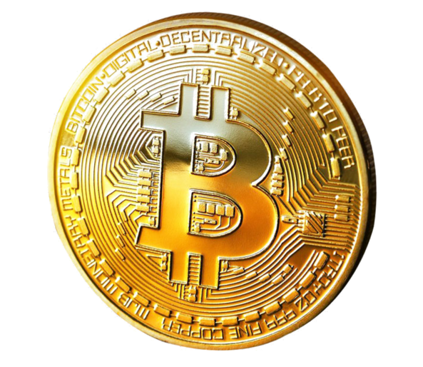 Bitcoin Logo PNG Isolated File
