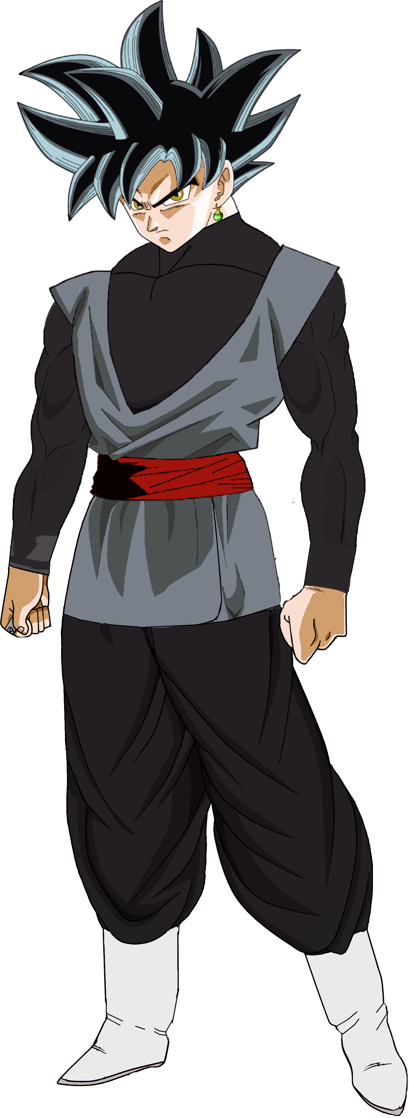 Black Goku PNG Picture