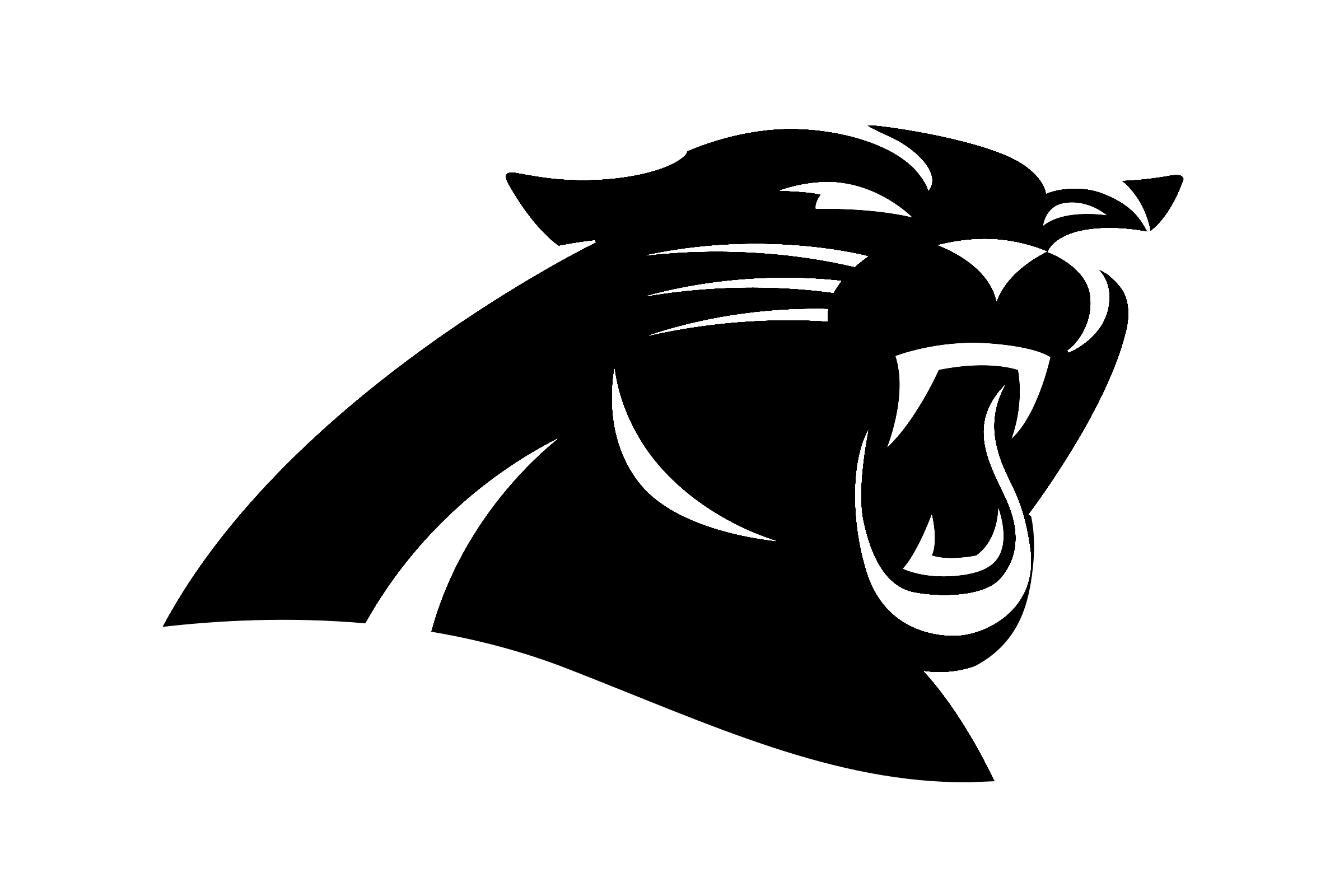Black Panther Logo PNG File
