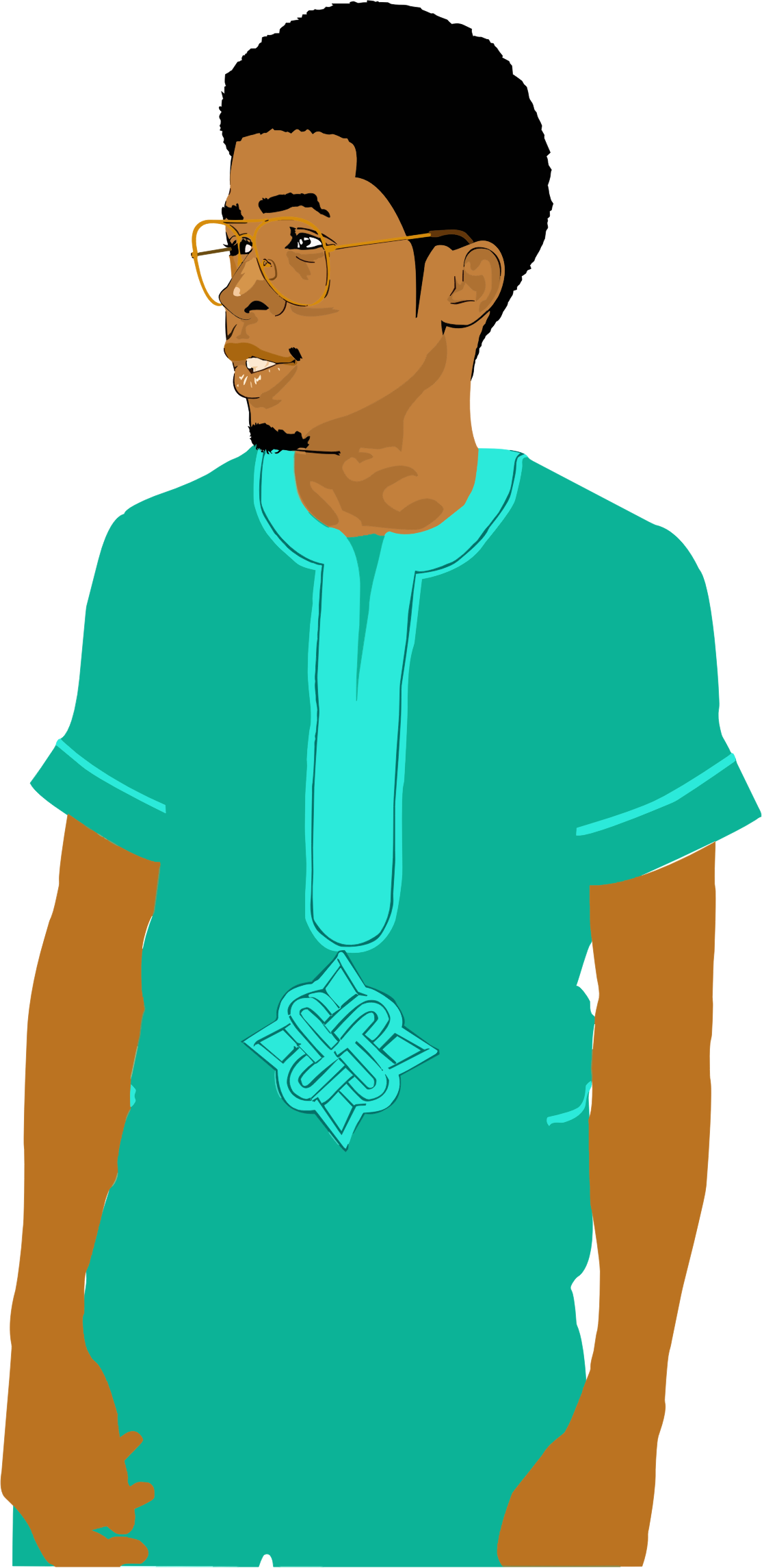 Black Person PNG Clipart