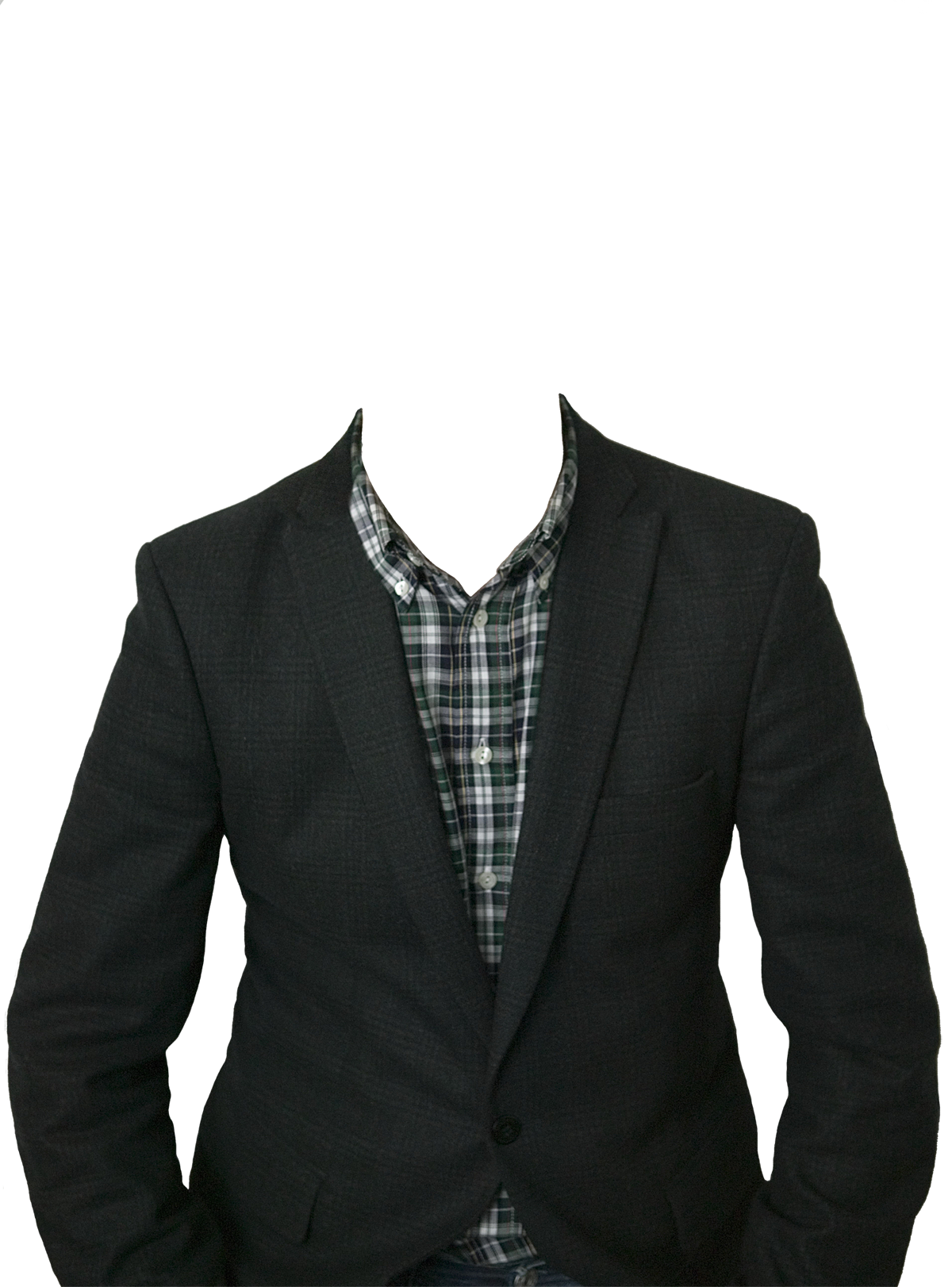 Black Suit PNG Transparent