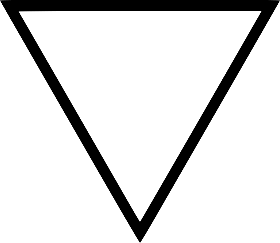 Black Triangle PNG Photo