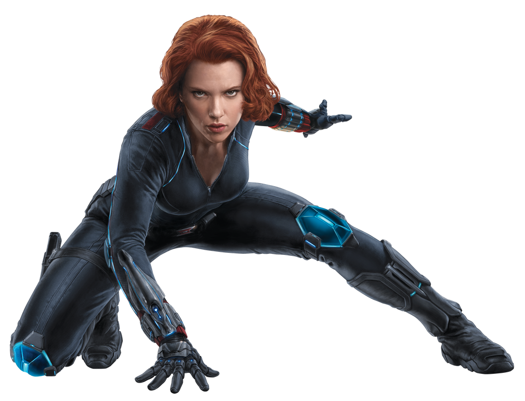 Black Widow Logo PNG Isolated HD