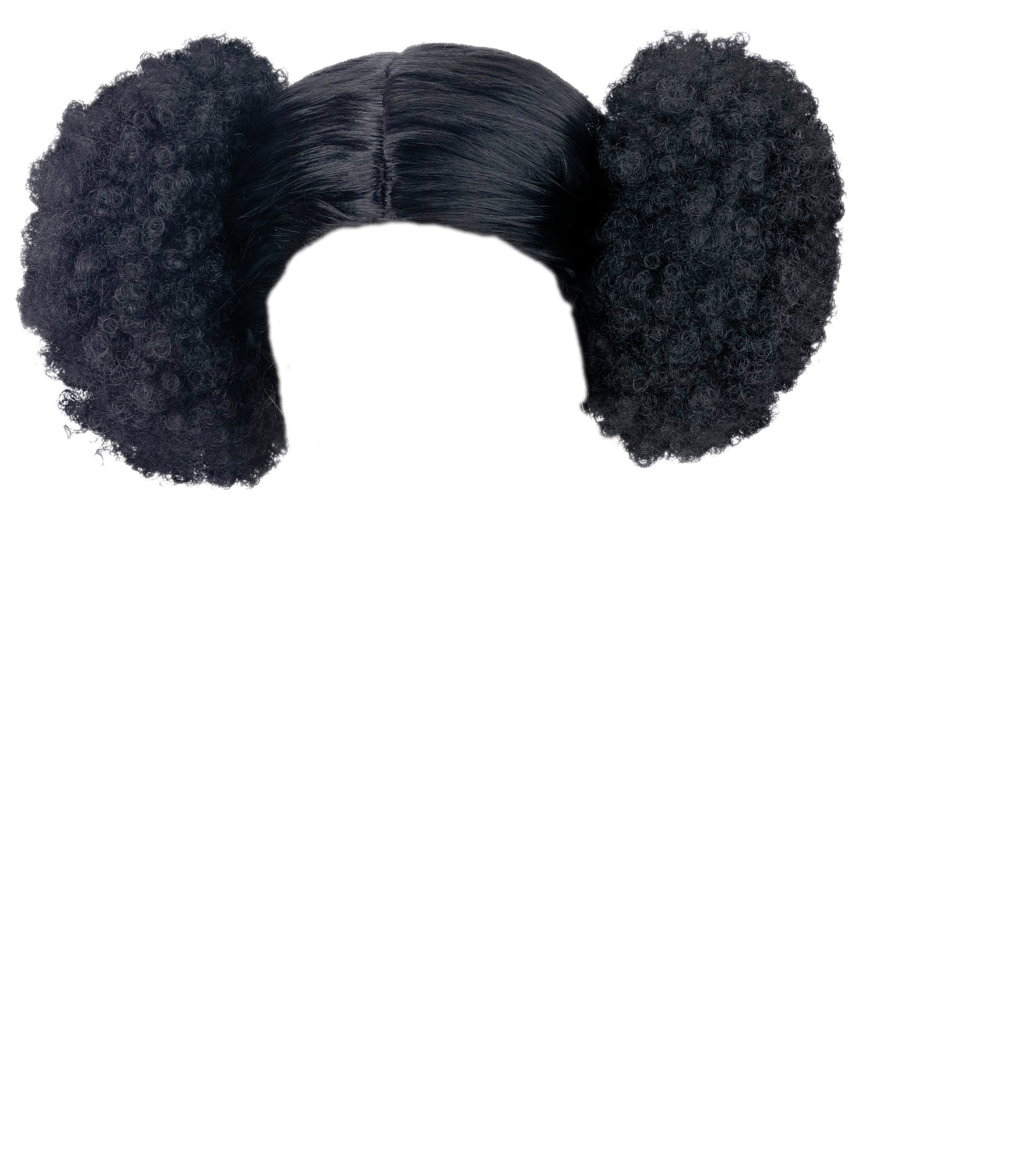 Black Wig PNG Image