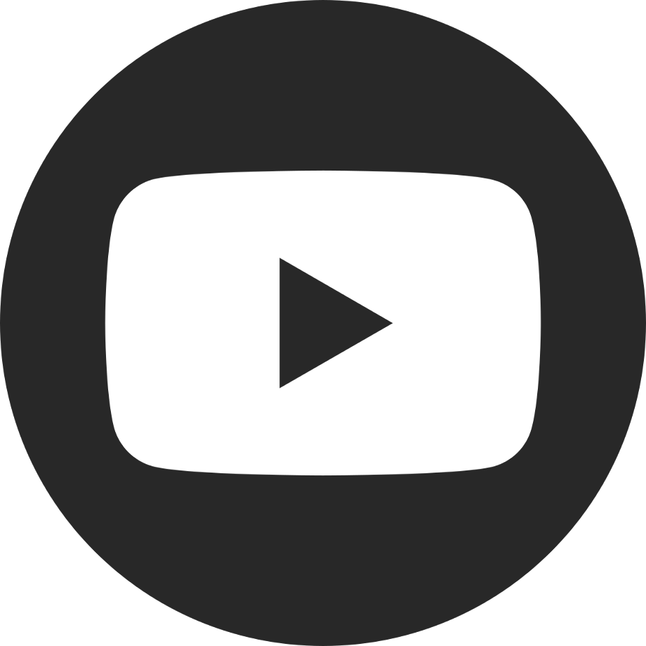 Black Youtube Logo PNG File
