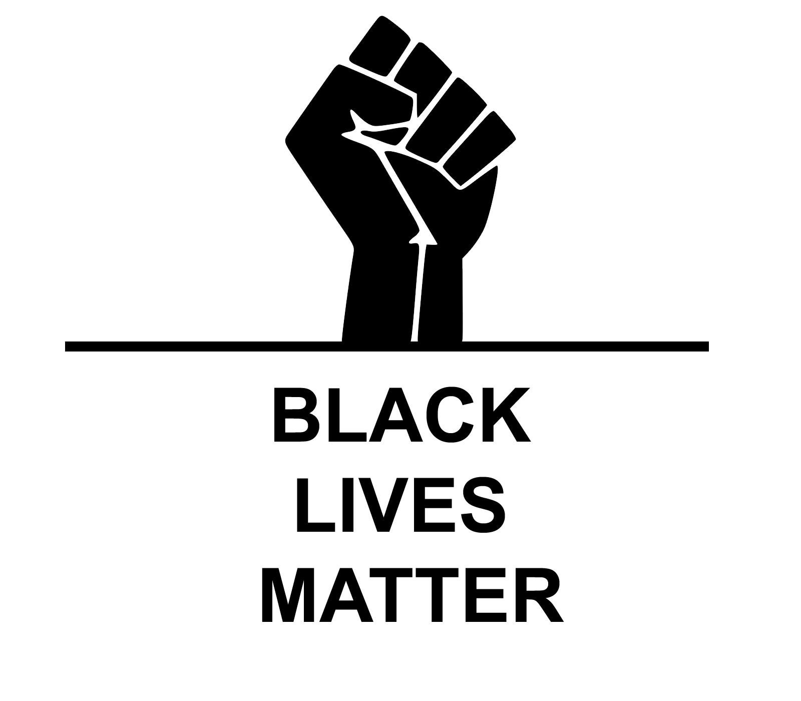 Blm Fist PNG File
