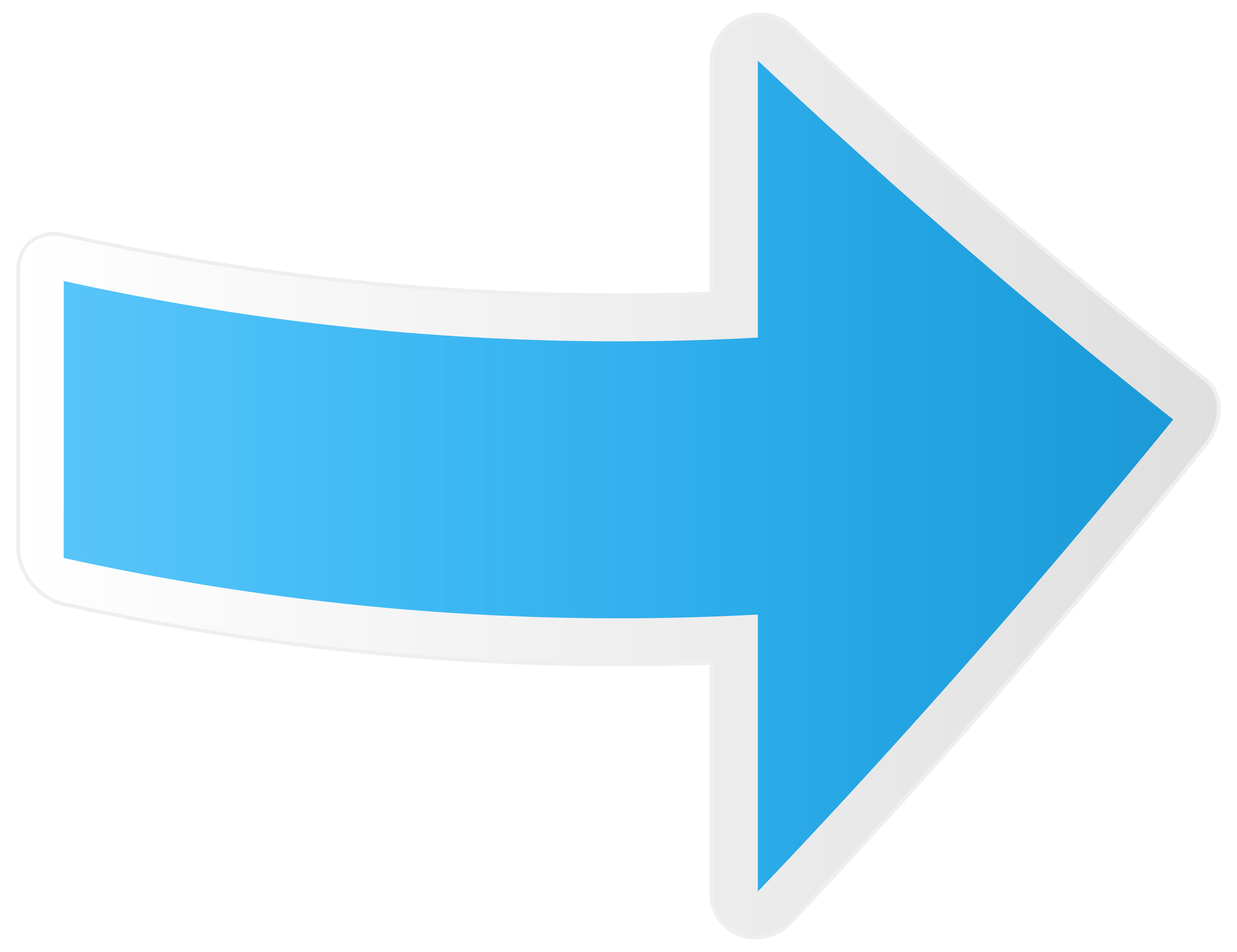 Blue Arrow PNG Isolated HD