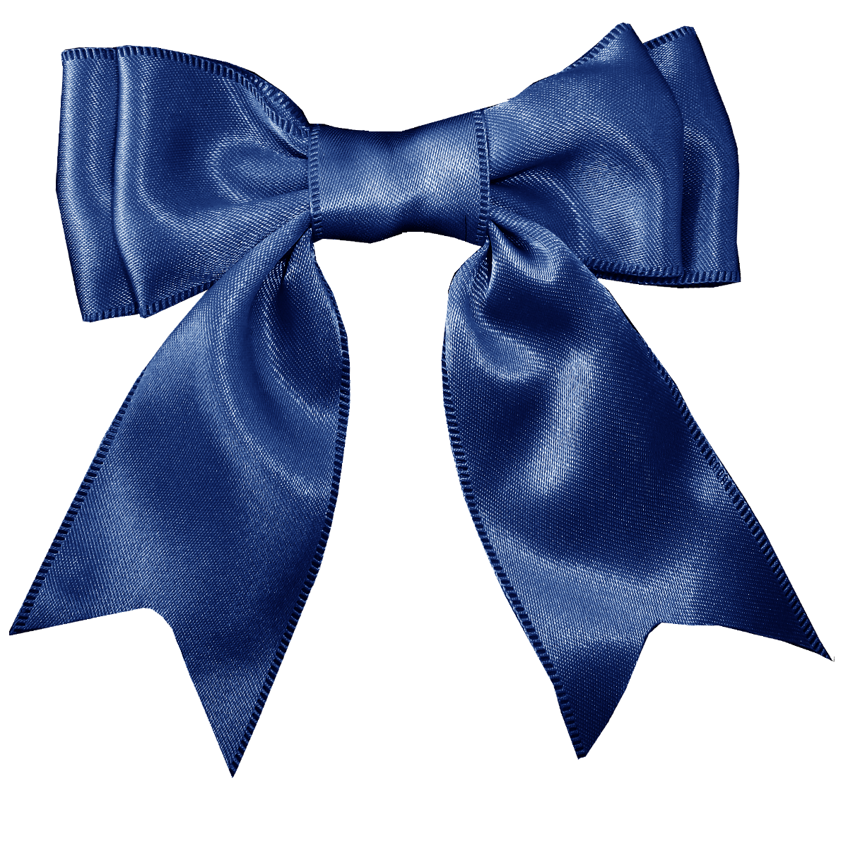 Blue Bow PNG Photo