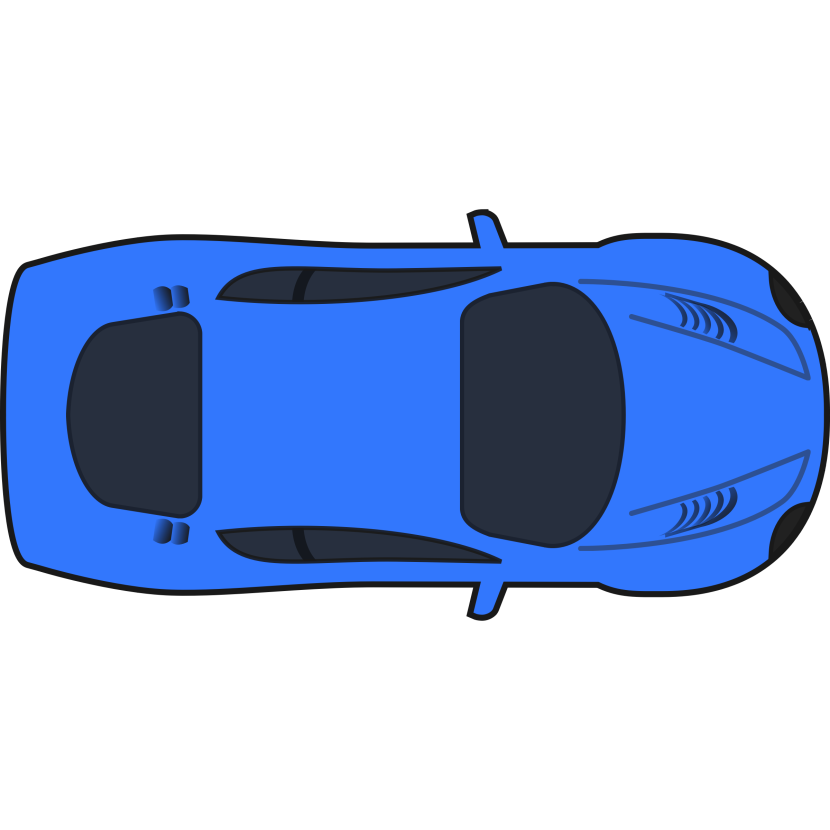 Blue Car PNG