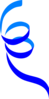 Blue Confetti PNG Image