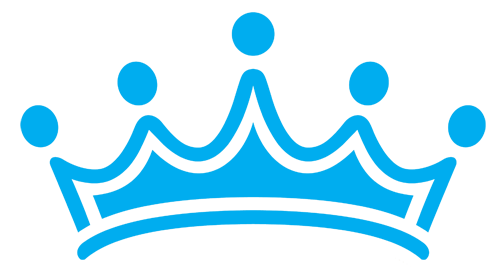 Blue Crown PNG Photo