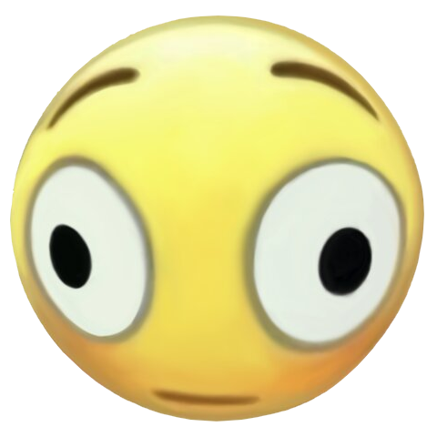 Blue Emoji Meme PNG HD Isolated