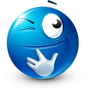 Blue Emoji Meme PNG Pic
