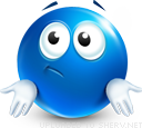 Blue Emoji Meme PNG Picture