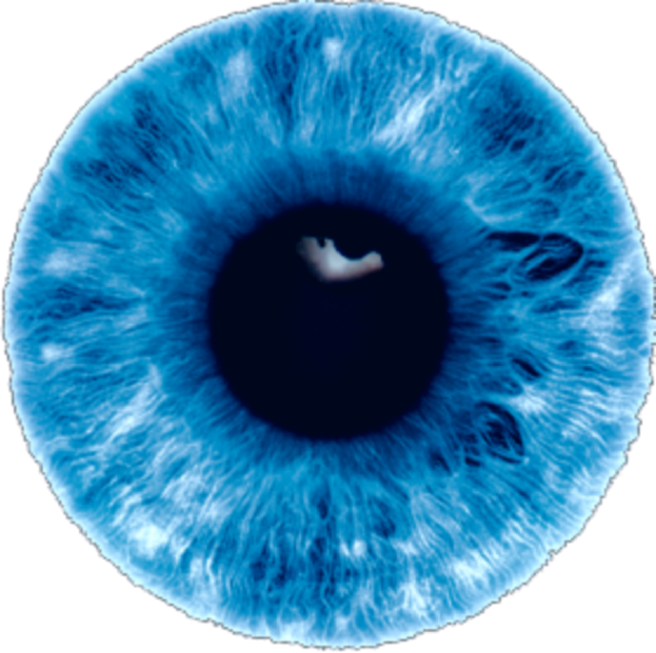 Blue Eye PNG Isolated Image