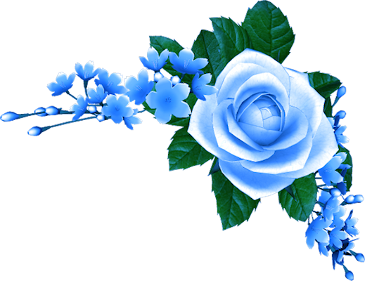 Blue Flower PNG Free Download