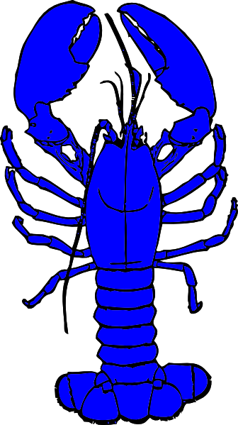 Blue Lobster PNG HD