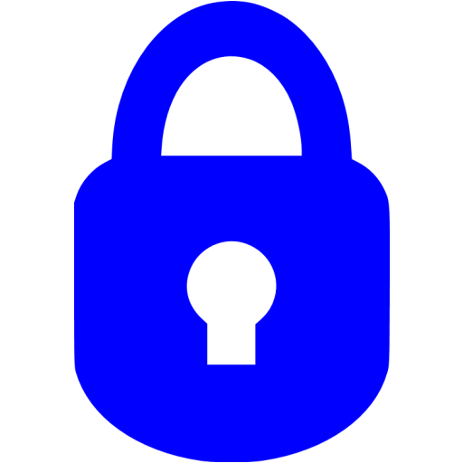 Blue Lock PNG Transparent