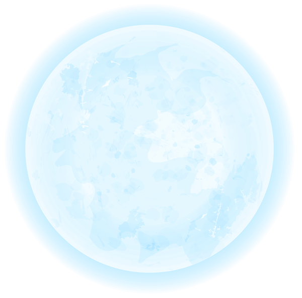 Blue Moon PNG Photo