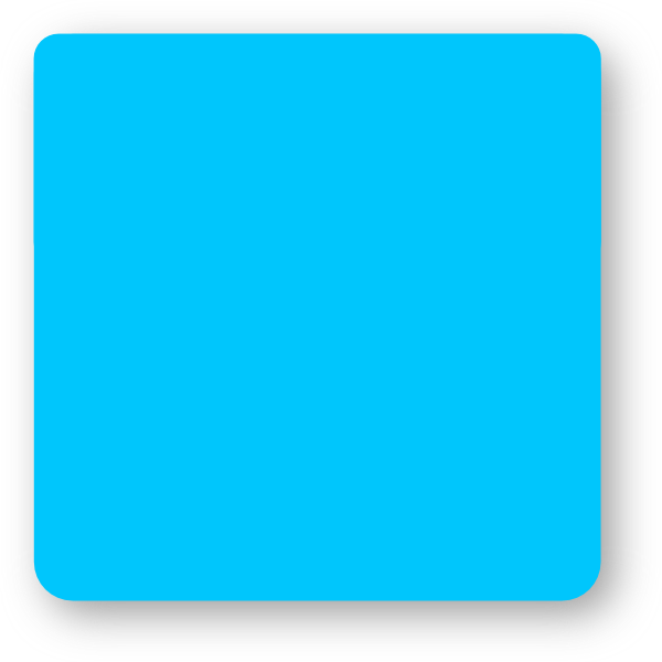 Blue Square PNG HD Isolated