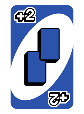 Blue Uno Reverse Card PNG Clipart