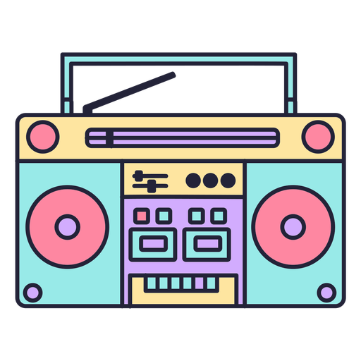Boombox PNG Isolated Photo