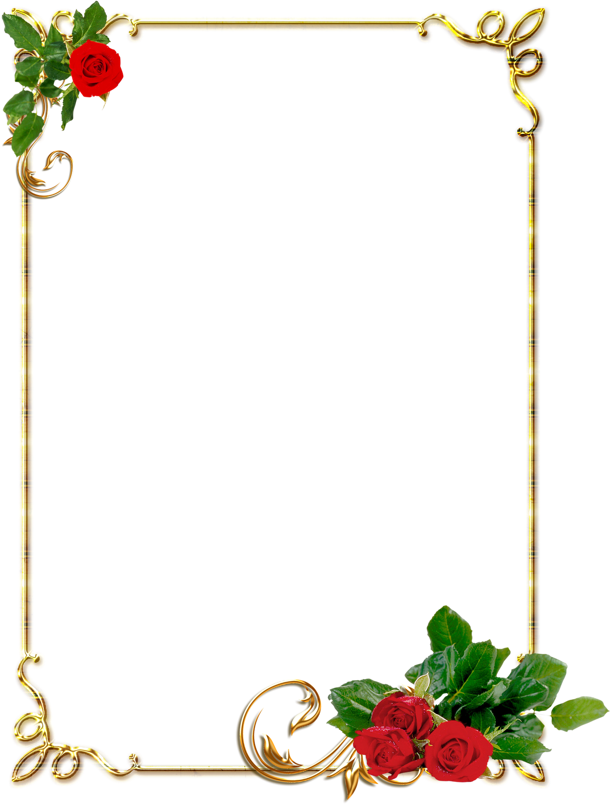 Border Frame PNG Isolated HD