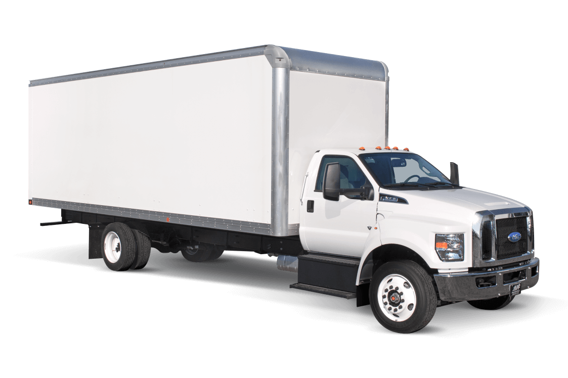 Box Truck PNG Isolated Pic