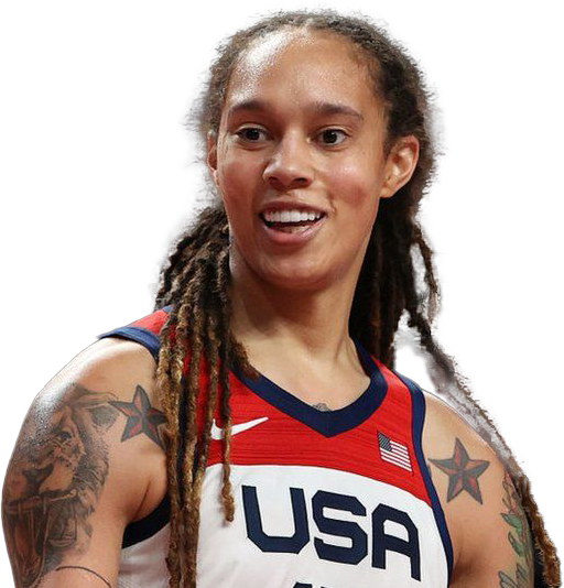 Brittney Griner PNG Isolated HD
