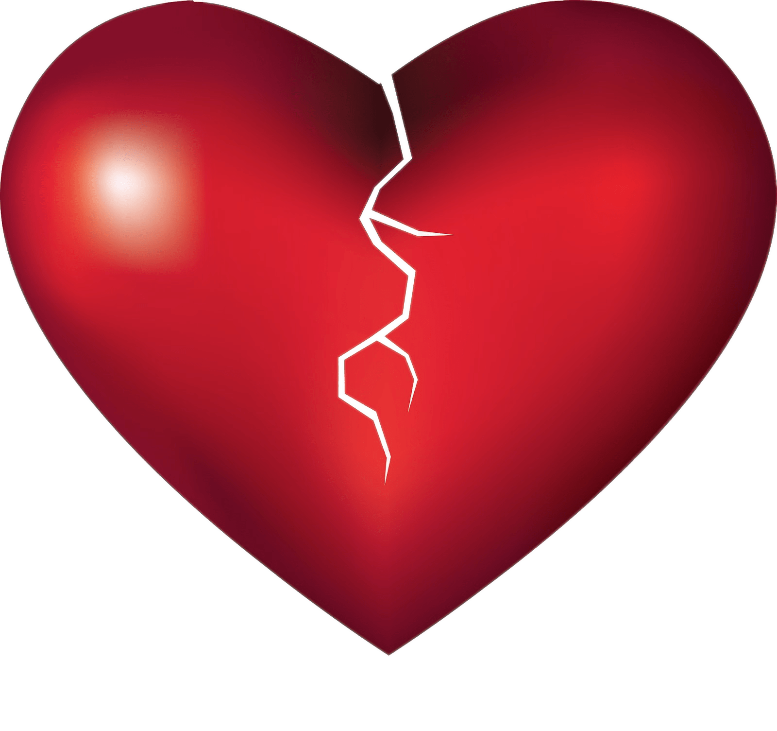 Broken Heart Emoji PNG HD Isolated