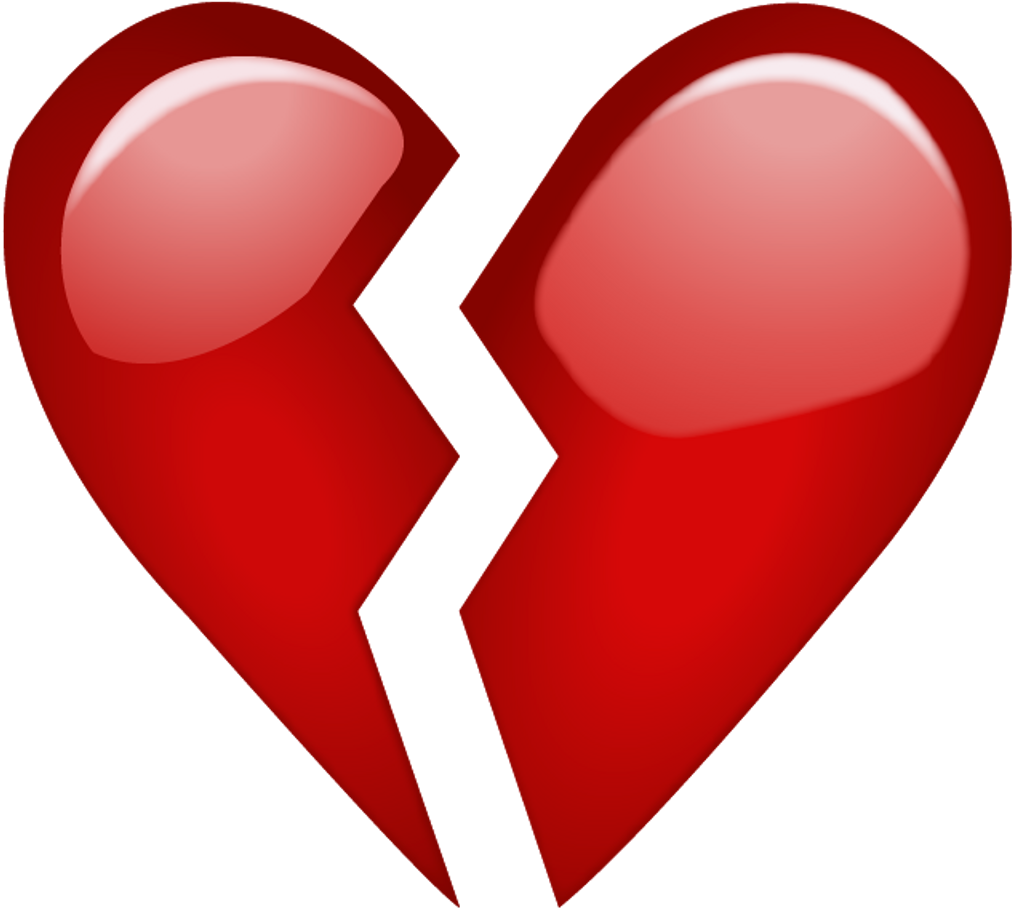 Broken Heart Emoji PNG