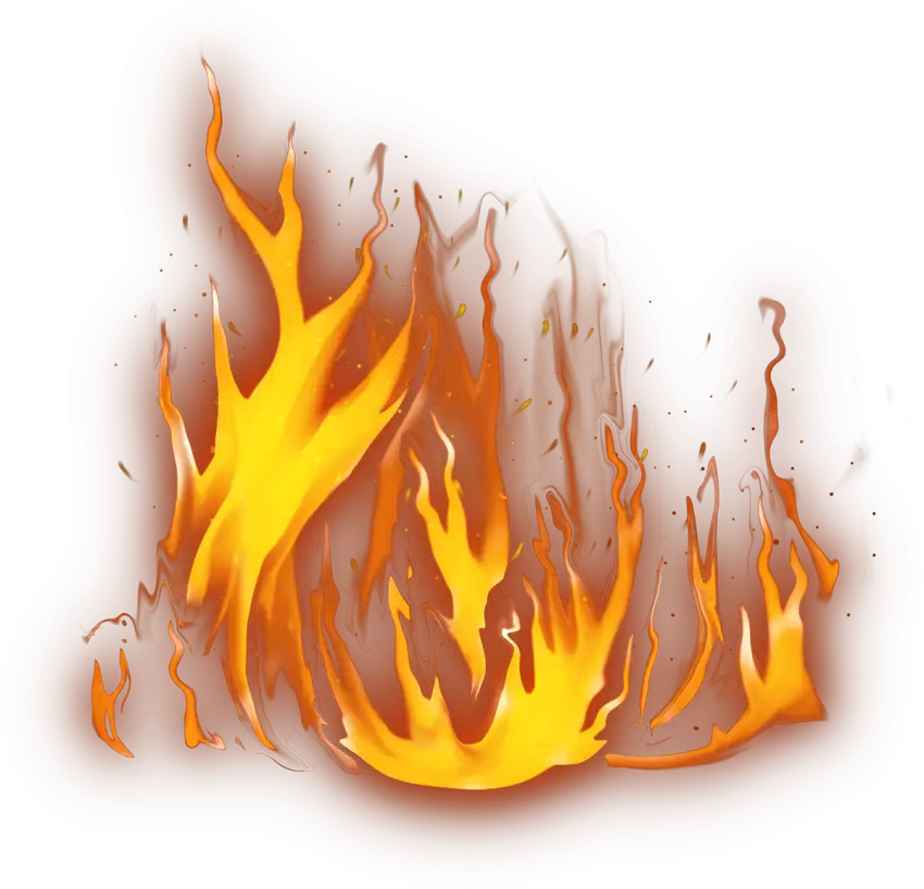 Burning PNG Picture