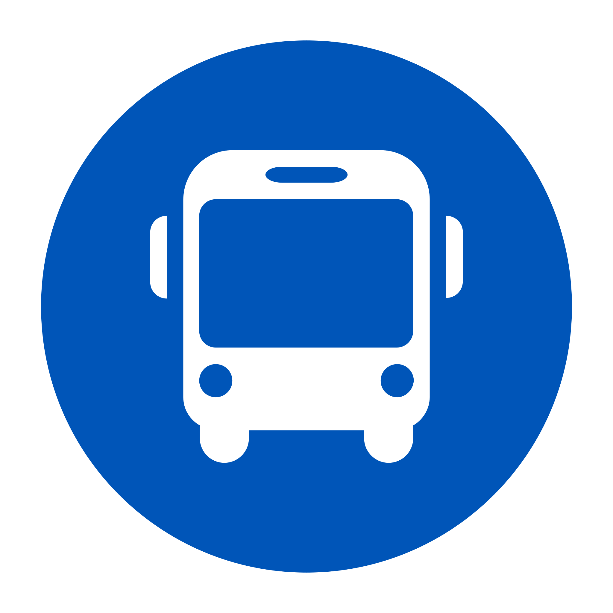 Bus Icon PNG Isolated Pic