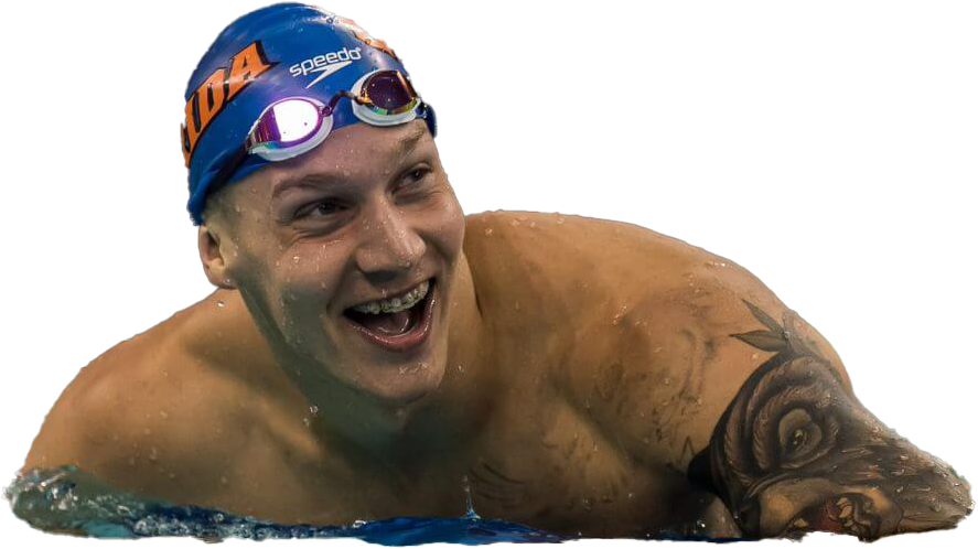 Caeleb Dressel PNG HD Isolated
