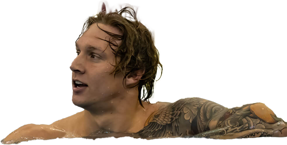 Caeleb Dressel PNG Isolated HD