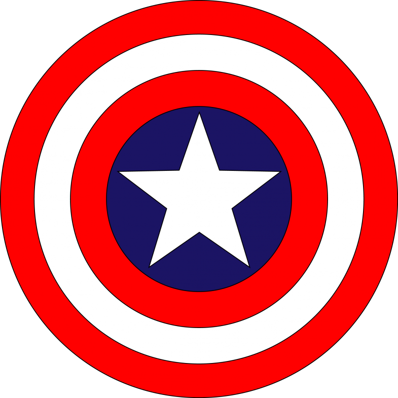Captain America Logo PNG HD