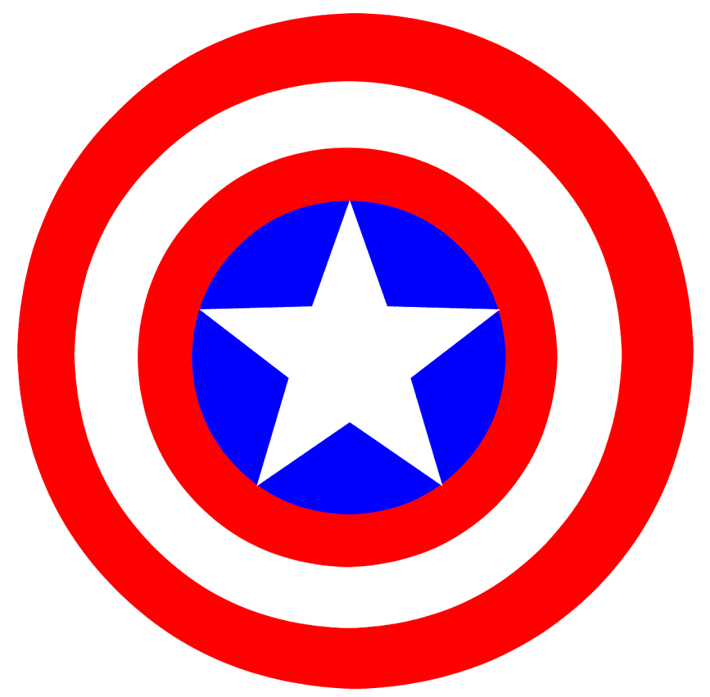 Captain America Logo PNG Isolated Pic