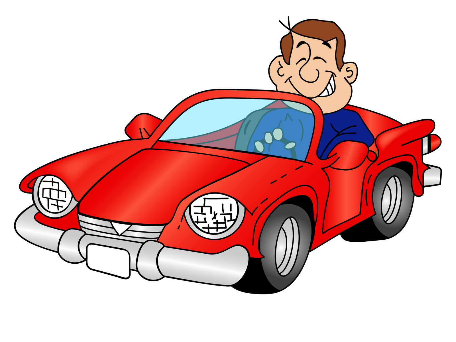 Car Cartoon PNG Clipart