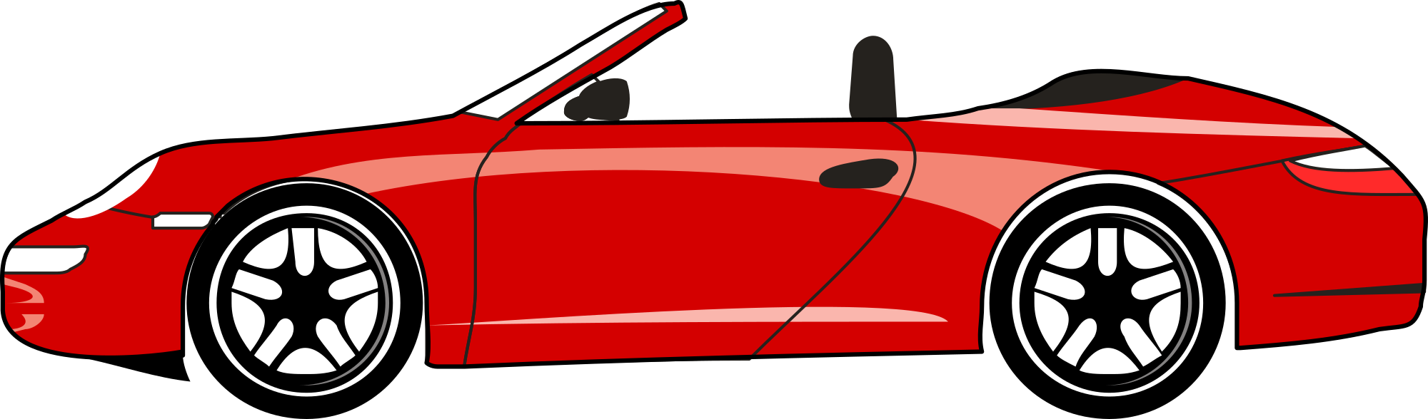 Car Cartoon PNG HD Isolated