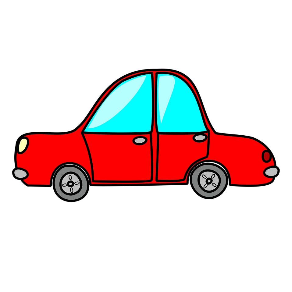 Car Cartoon PNG Isolated HD