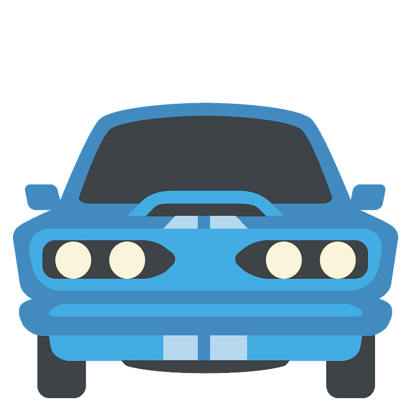 Car Emoji PNG Image