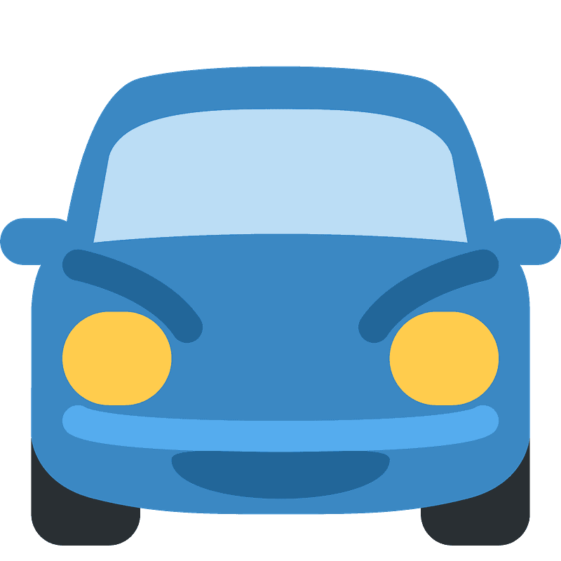 Car Emoji PNG Photo