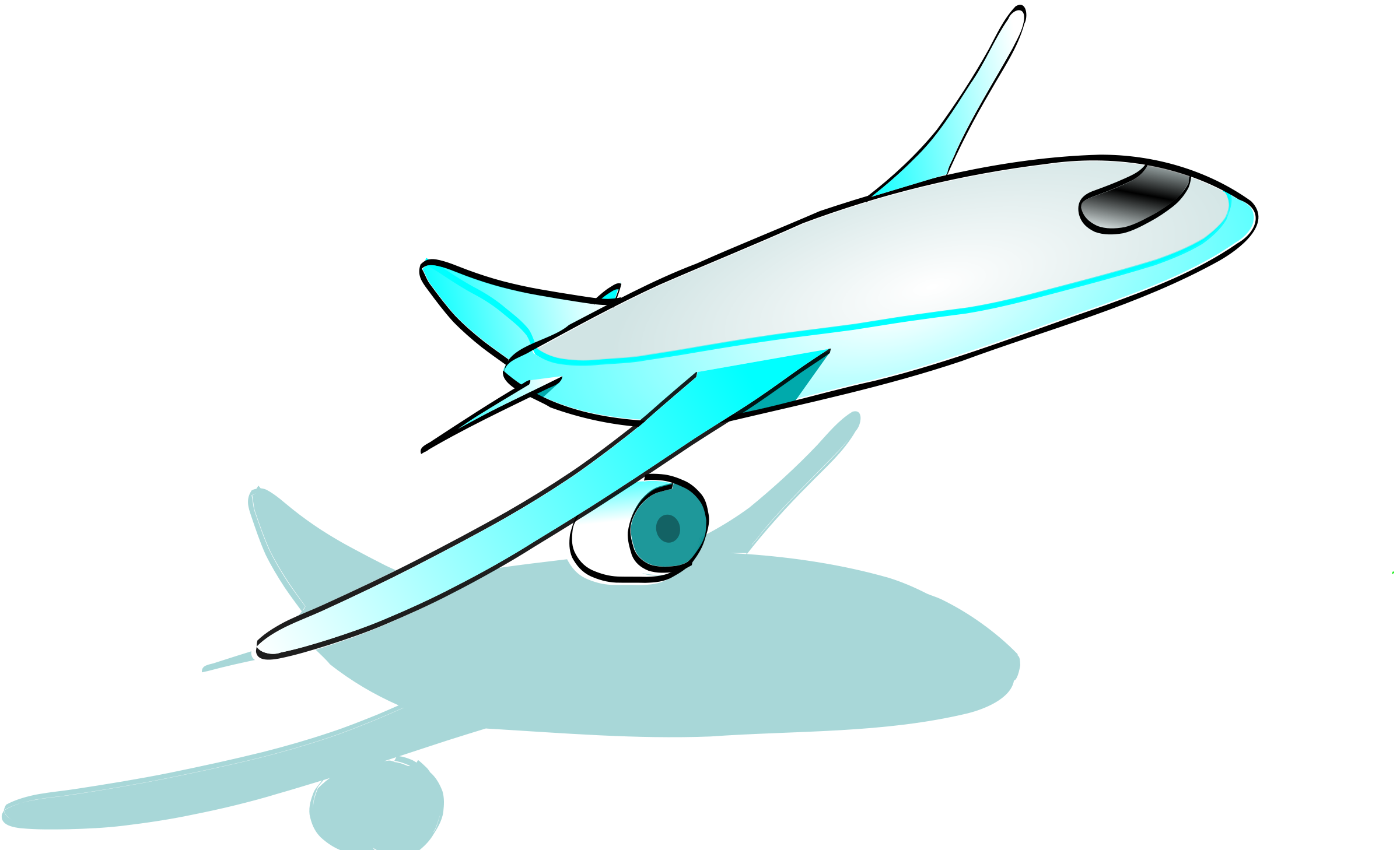 Cartoon Airplane Transparent PNG