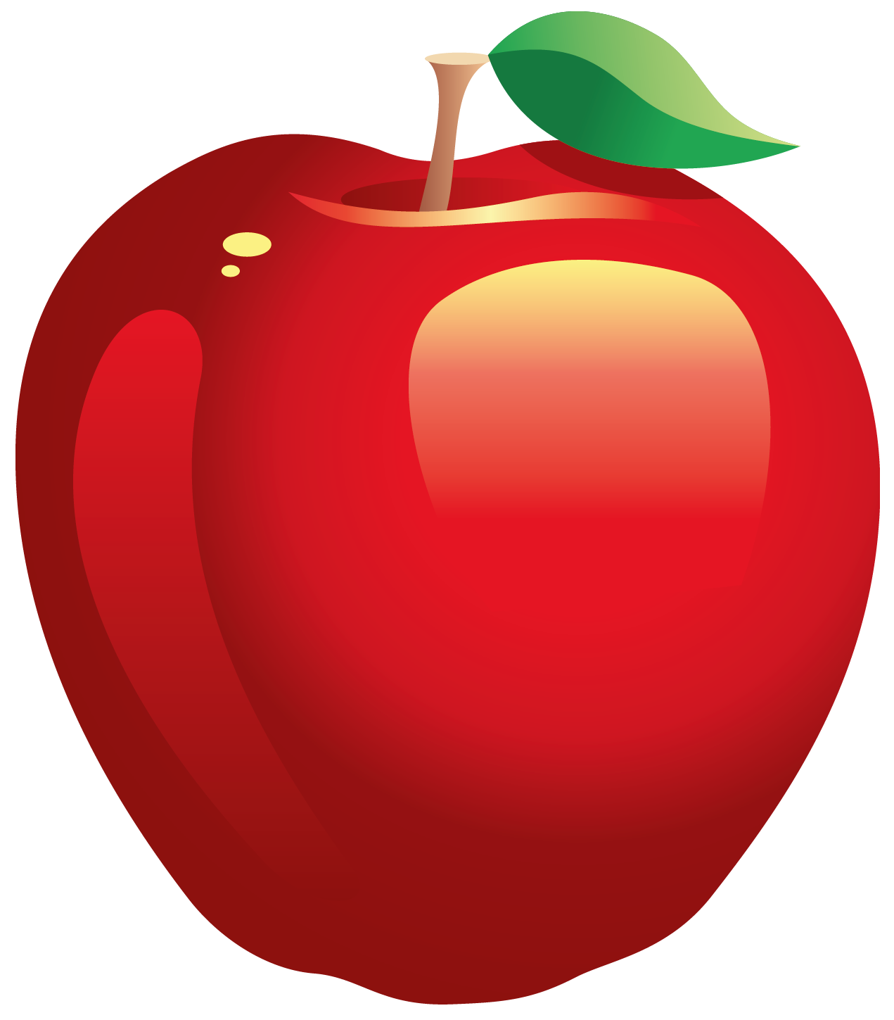 Cartoon Apple PNG Picture