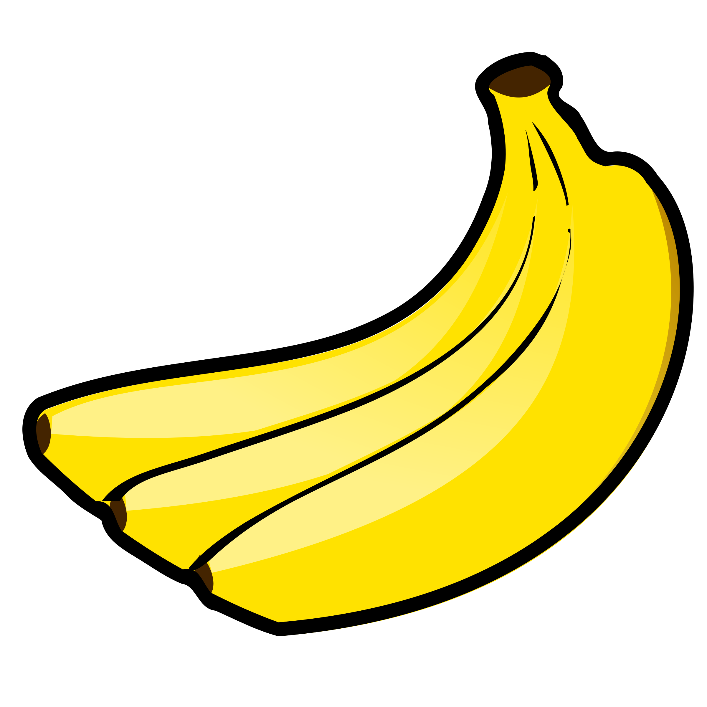 Cartoon Banana PNG HD