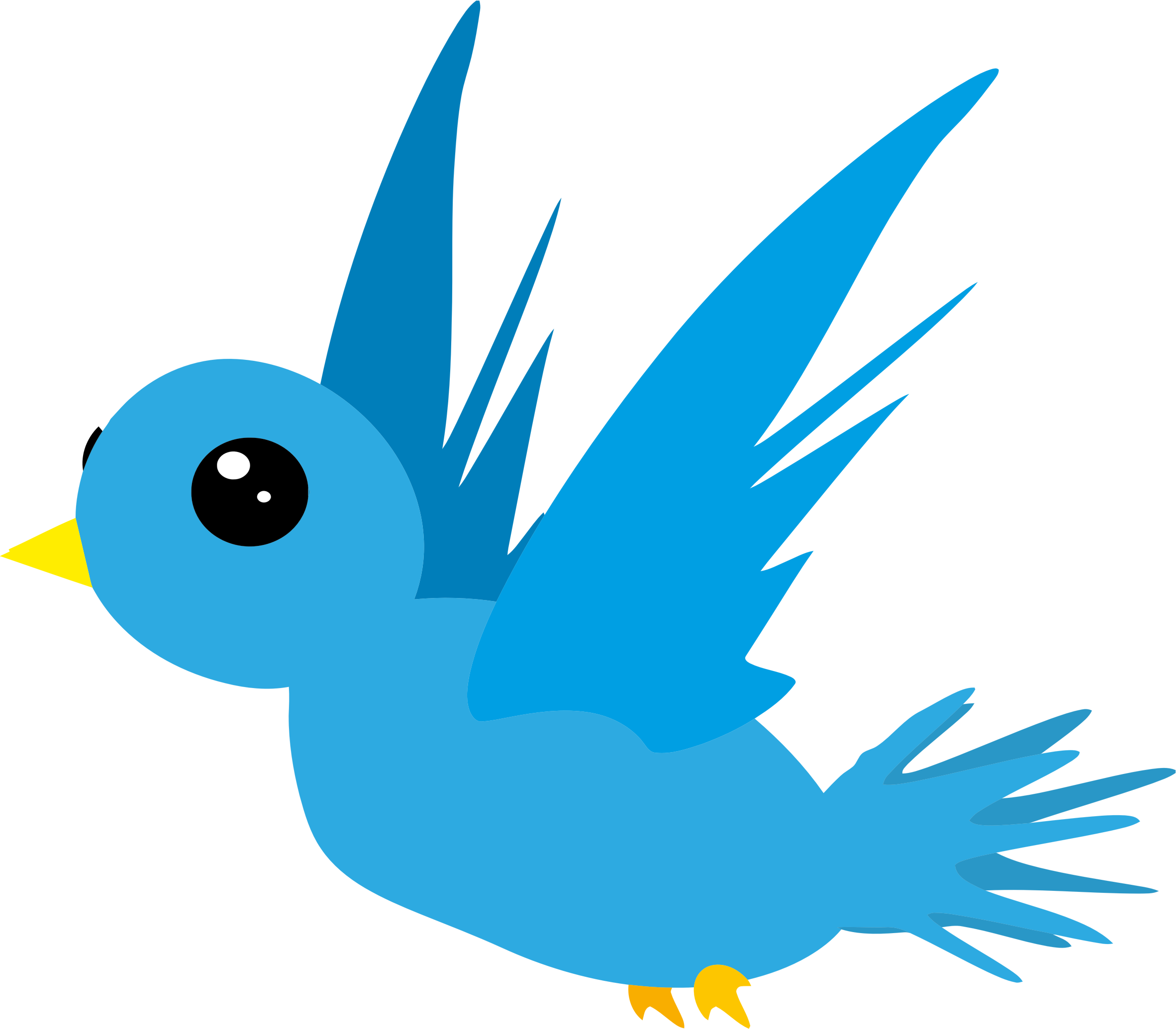Cartoon Bird PNG Isolated Pic