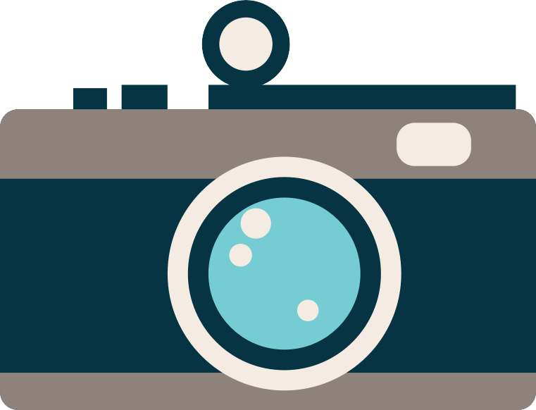 Cartoon Camera PNG Isolated File